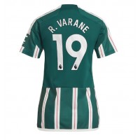 Koszulka piłkarska Manchester United Raphael Varane #19 Strój wyjazdowy dla kobiety 2023-24 tanio Krótki Rękaw
